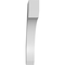 Ekena Millwork 4-in. W x 28-in. D x 28-in. H Legacy Architectural Grade PVC Knee Brace BRCP04X28X28LEC - alternate 5